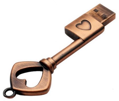 NEW 32GB Key To My Heart USB Flash Drive! Unique Novelty - Image 3
