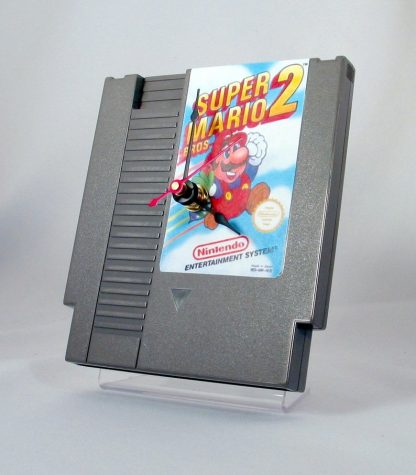 VINTAGE Nintendo Super Mario 2 Cartridge Clock (1985)