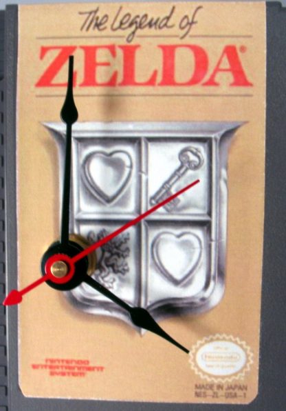 VINTAGE Nintendo Zelda Cartridge Clock (1987) - Image 3