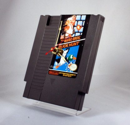 VINTAGE Nintendo Super Mario / Duck Hunt Cartridge Clock (1985)
