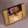 VINTAGE Super Nintendo Zelda (A Link To The Past) Cartridge Clock GOLD - Image 2