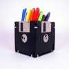 Floppy Disk Pen and Pencil Holder (GREEN)