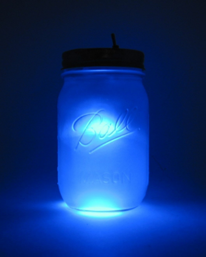 Sun and Moon Mason Jar Night Light - Image 2