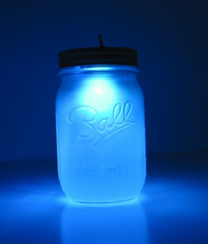 Color Changing Rainbow Mason Jar Night Light - Image 2