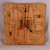Vector Graphic Files - Circuit Board Schematic Wall Clock (For Laser or CNC)
