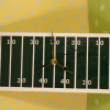Vector Graphic Files - Football Field Wall Clock (For Laser or CNC)