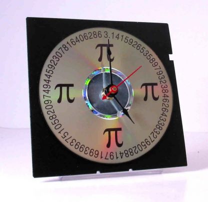 Laser Etched Pi Desk Clock - Image 4
