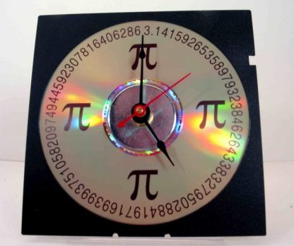 Laser Etched Pi Desk Clock