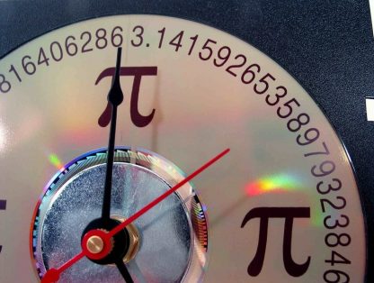 Laser Etched Pi Desk Clock - Image 2