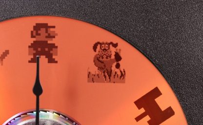 Laser Etched 80s 8bit Video Game Arcade Clock - Image 5