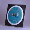 Computer Circuit Board Desk Clock (Aqua Blue)