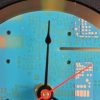 Computer Circuit Board Desk Clock (Aqua Blue) - Image 2