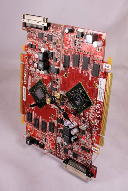 Computer Circuit Board Desk Clock (RED)