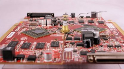 Computer Circuit Board Desk Clock (RED) - Image 3