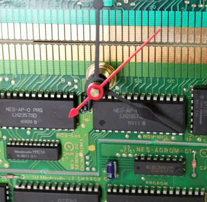 Vintage Nintendo (NES) Cartridge Circuit Board Clock - Image 4