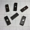 6 Vintage "Dead Bug" Microchips for crafting 4 with EPROM "Rainbow" hole