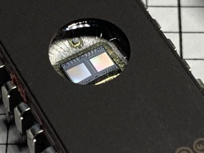6 Vintage "Dead Bug" Microchips for crafting 4 with EPROM "Rainbow" hole - Image 7