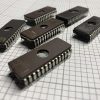 6 Vintage "Dead Bug" Microchips for crafting 4 with EPROM "Rainbow" hole - Image 9