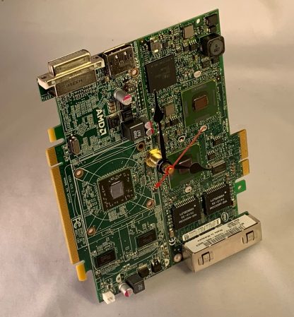 Intel & AMD Computer Circuit Board Desk Clock (GREEN) - Image 3
