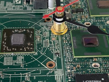Intel & AMD Computer Circuit Board Desk Clock (GREEN) - Image 6