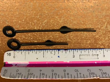 Q80 Clock Hands - 2 1/2" Spade Curved