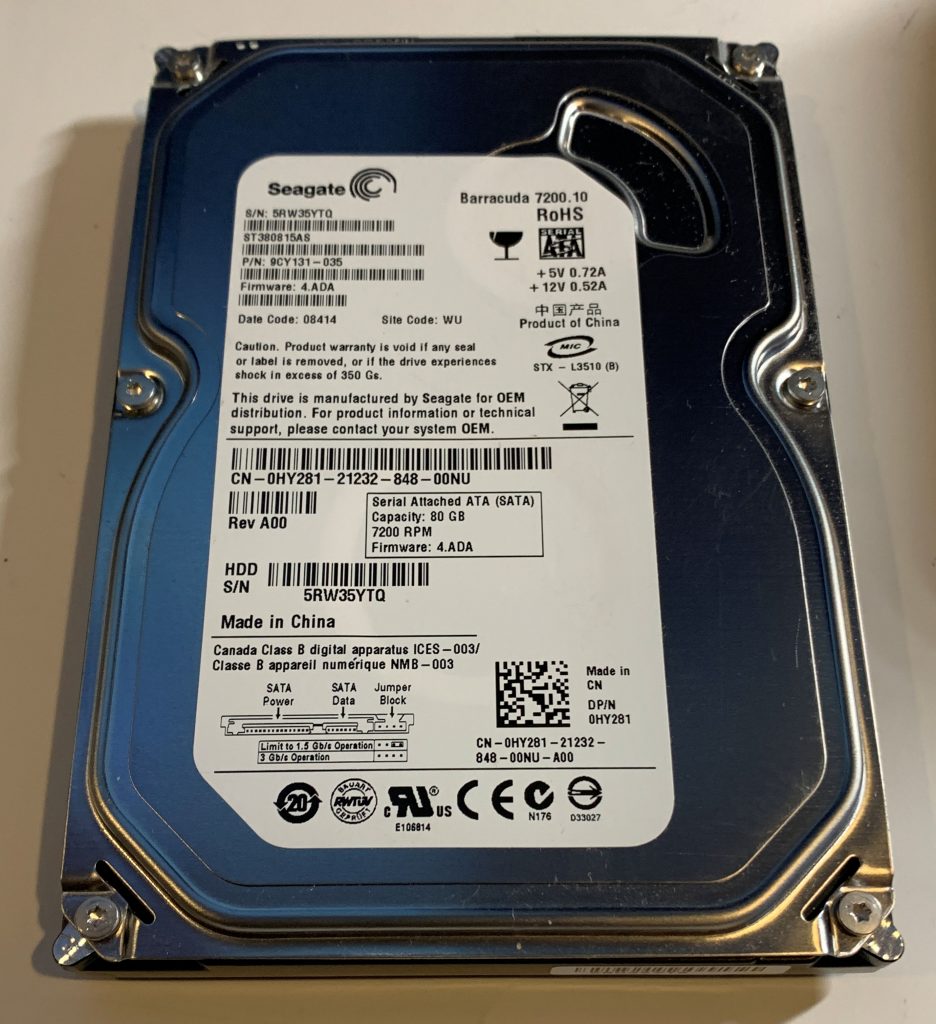 Seagate barracuda 80gb 7200 10 st380815as geekgearstore