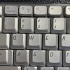 Over 80 SILVER Laptop keyboard keys for crafting! RARE! - Image 4