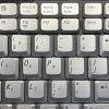 Over 80 SILVER Laptop keyboard keys for crafting! RARE! - Image 2