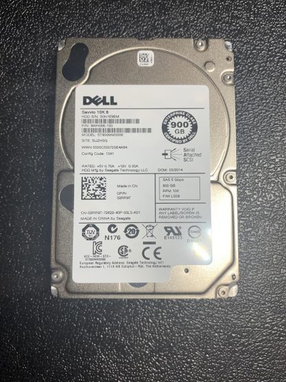 Seagate Savvio 10K.6 900GB 10K 2.5" SAS Hard Drive HD ST900MM0006 Server Storage