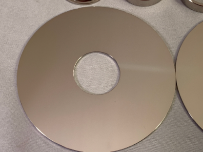 3" Computer Hard Drive Platters Silver Mirror for use in your projects! - Image 2