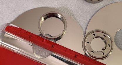 3" Computer Hard Drive Platters Silver Mirror for use in your projects! - Image 5