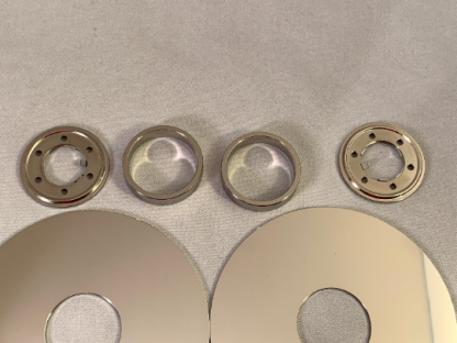 3" Computer Hard Drive Platters Silver Mirror for use in your projects! - Image 4