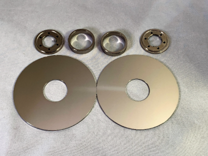 3" Computer Hard Drive Platters Silver Mirror for use in your projects!