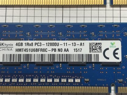2 x Hynix 4GB PC3-12800U 1600MHz DDR3 Desktop Memory HMT451U6BFR8C-PB (8GB TOTAL) - Image 2