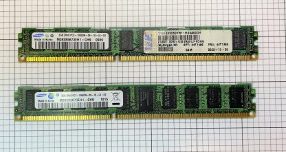 4GB Samsung 2x2GB 2Rx8 PC3-10600R RDIMM DDR3 1333 MHz Memory M392B5673EH1-CH9