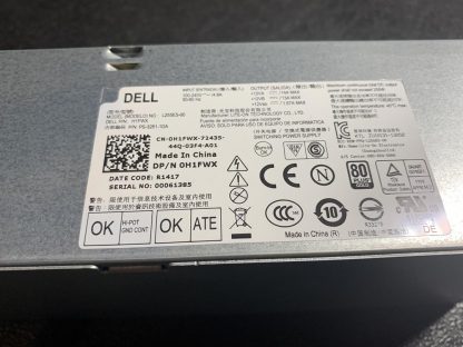Dell Precision T1700 OptiPlex 7020 9020 255W Power Supply H1FWX 0H1FWX L255ES-00 - Image 2