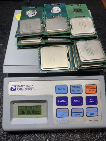 30x INTEL CPU High Yield Scrap Gold Recovery ( 1 LBS )