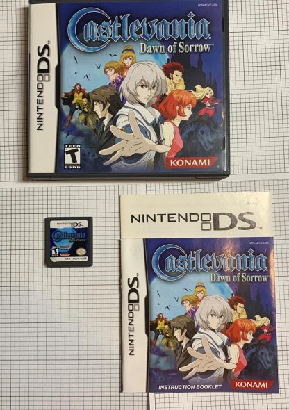 Castlevania: Dawn of Sorrow (Nintendo DS) Complete in Box