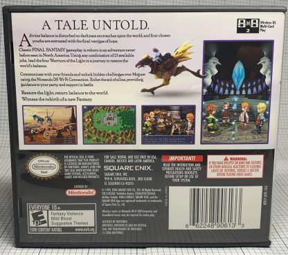 Final Fantasy III (Nintendo DS, 2006) CIB Complete w/ Manual - Image 2