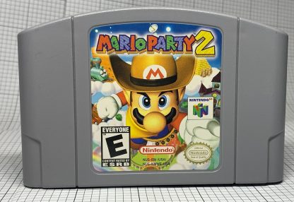 Mario Party 2 Nintendo 64 NUS-NMWE-USA Authentic Game Cartridge Only (TESTED)