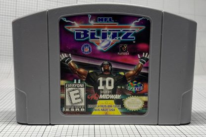 NFL Blitz - Authentic N64 Nintendo 64 Game - Tested Works - Cleaned