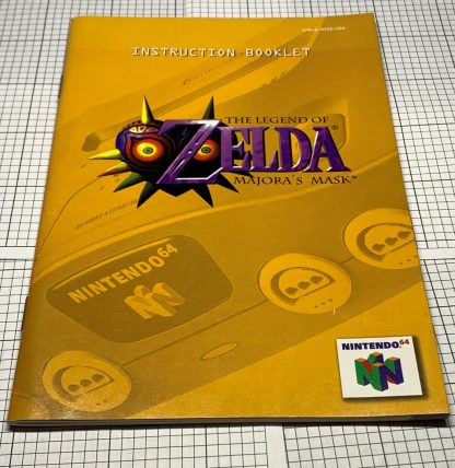 Legend of Zelda: Majora's Mask (Nintendo 64, 2000) Tested - Authentic W/ Booklet - Image 6