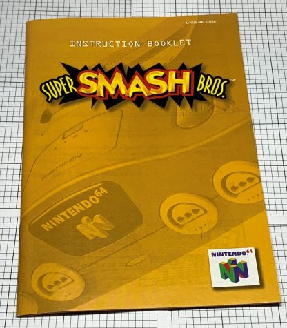 Super Smash Bros. (Nintendo 64, 1999) Tested /Authentic w/ Instruction Booklet - Image 2
