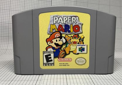 Paper Mario Nintendo 64 N64 Authentic Game Cart & Instructions - Image 4