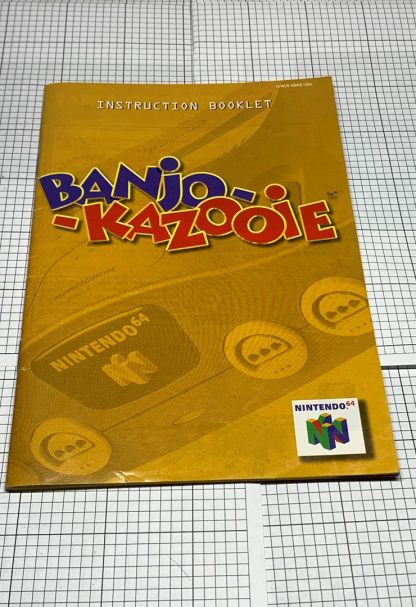 AUTHENTIC! Banjo Kazooie Nintendo 64 N64 Game - Original W/ Instruction Booklet - Image 3