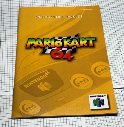 Mario Kart 64 (Nintendo 64) - Cleaned /Tested Authentic - w/ Instruction Booklet - Image 2