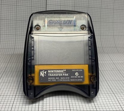 Nintendo 64 N64 Authentic Transfer Pak/Pack NUS-019 Gameboy Pokemon Game Adapter