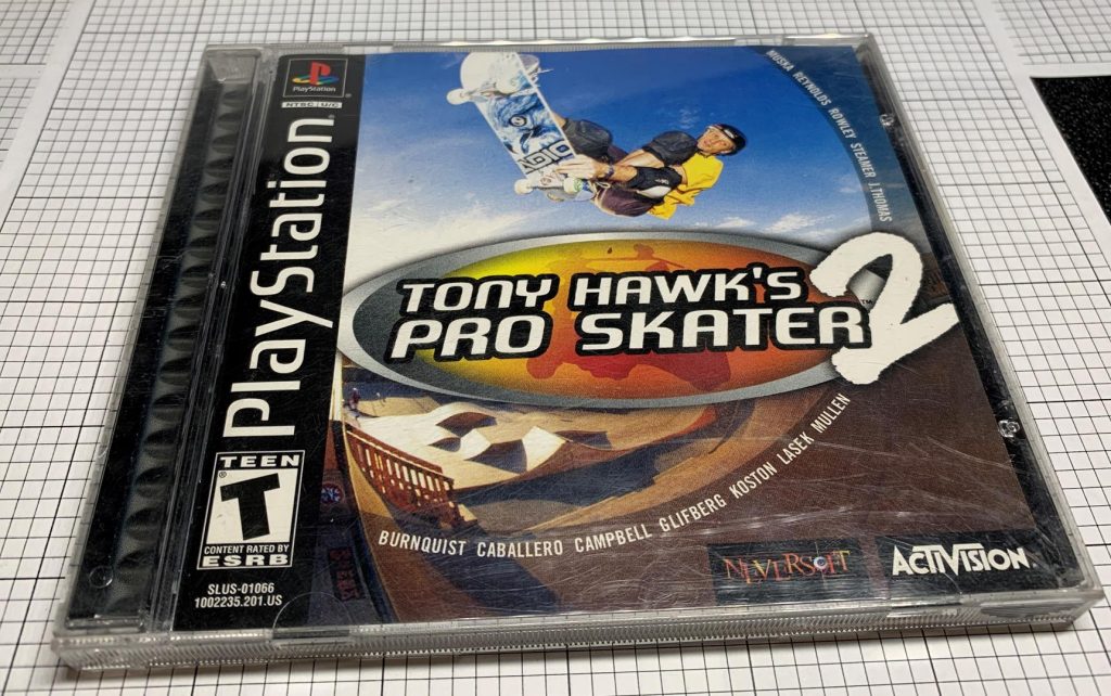 Tony Hawk’s Pro Skater 2 (PlayStation 1) PS1 Complete Black Label ...