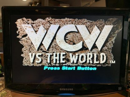 WCW vs. The World (Sony PlayStation 1, 1997) CIB Complete In Box PS1 - Image 2