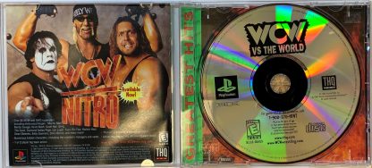 WCW vs. The World (Sony PlayStation 1, 1997) CIB Complete In Box PS1 - Image 3